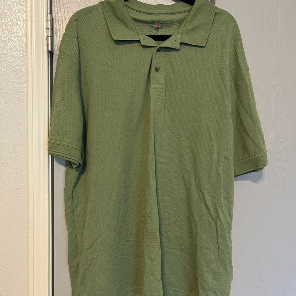 RedHead Sage Green Polo Shirt